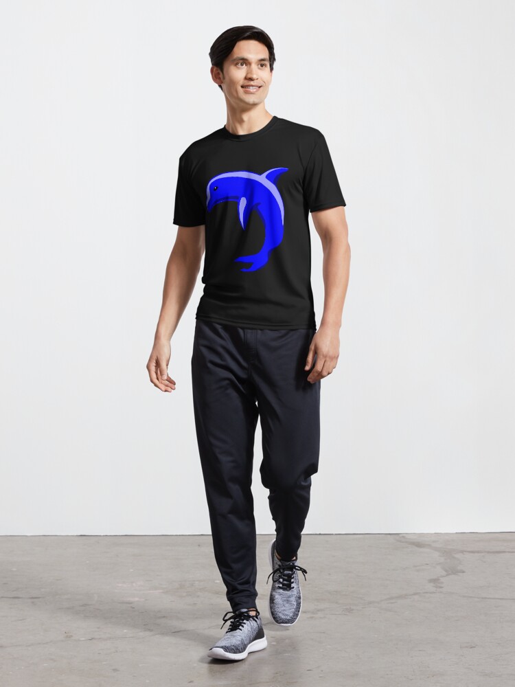 Thumbnail 5 of 7, Active T-Shirt, Dolphin designed and sold by raregamingdump.