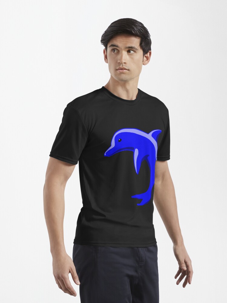 Thumbnail 3 of 7, Active T-Shirt, Dolphin designed and sold by raregamingdump.