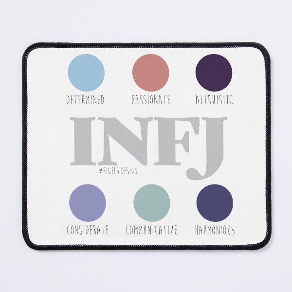 Item preview, INFJ MBTI - The Advocate designed and sold by Rigel Bergonio.