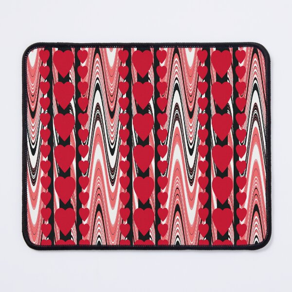 Item preview, Stripes of Hearts with Groovy Zigzags. designed and sold by SandraPDesigns.
