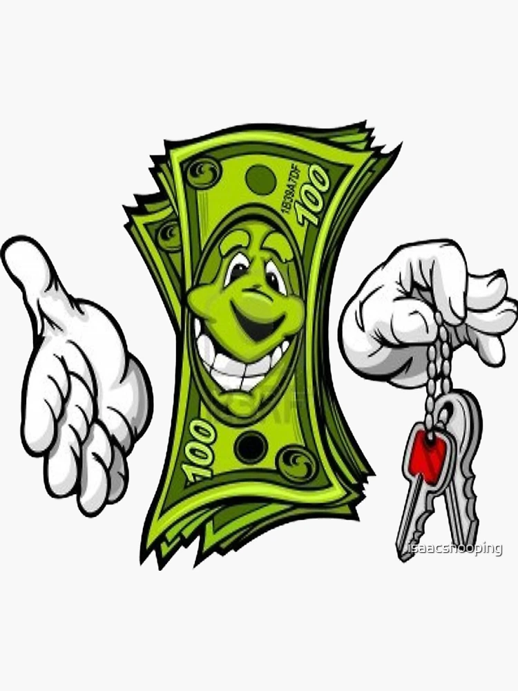 Funny Money Stickers for Sale - Fine Art America