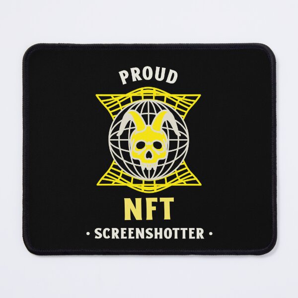 Item preview, Proud NFT Screenshotter Goat Skull designed and sold by deejum.
