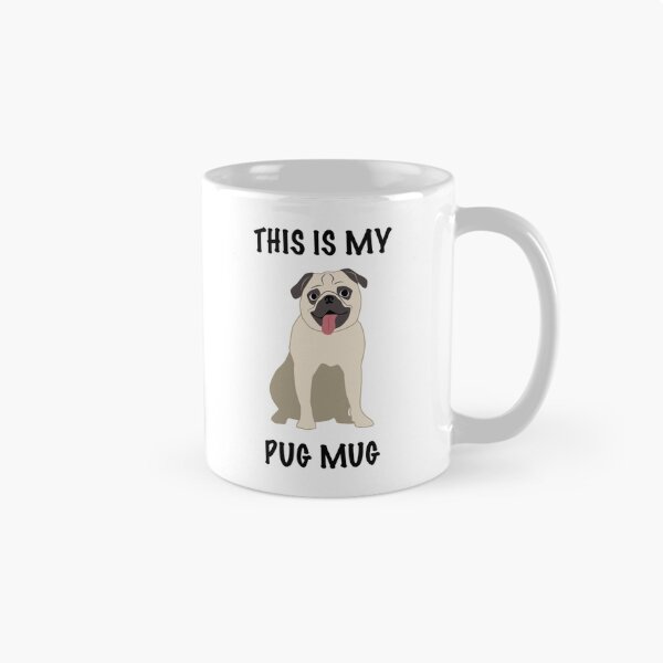 Item preview, Pug Mug - This Is My Pug Mug designed and sold by yayandrea.