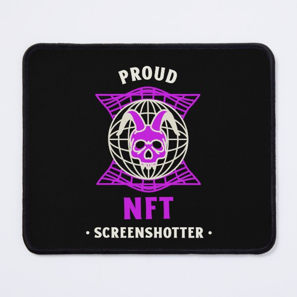 Item preview, Proud NFT Screenshotter Goat Skull designed and sold by deejum.
