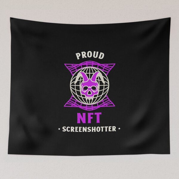 Item preview, Proud NFT Screenshotter Goat Skull designed and sold by deejum.