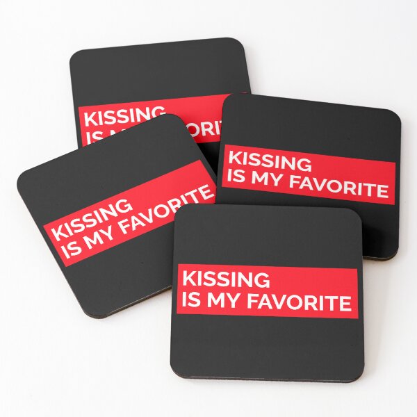 Item preview, Kissing Is My Favorite Sticker designed and sold by bestfunonline.