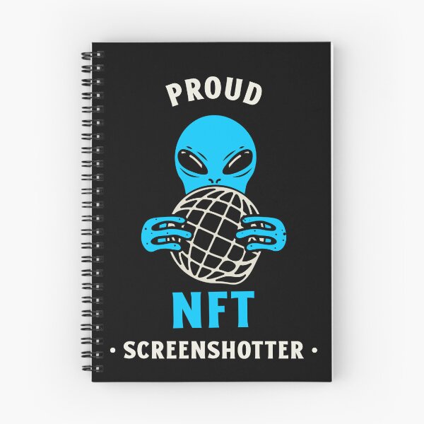 Item preview, Proud NFT Screenshotter Blue Alien designed and sold by deejum.