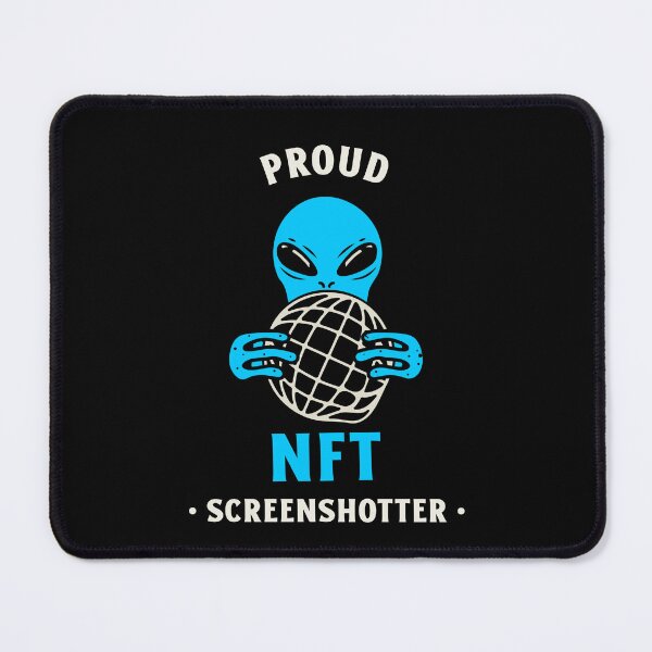 Item preview, Proud NFT Screenshotter Blue Alien designed and sold by deejum.