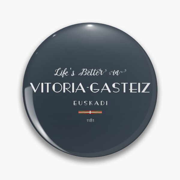 Item preview, VITORIA-GASTEIZ Basque Country Euskadi Spain Flag designed and sold by frenchsalsa.