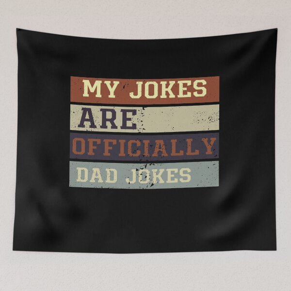 Item preview, my jokes are  officially dad jokes, New Father Cute Vintage - Beautiful Premium Quality Gift Idea  , New Mommy ,  Gift, Expecting dad Gift, daddy Gift,gift idea for father's day,birthday,grandpa, designed and sold by ourpretty.