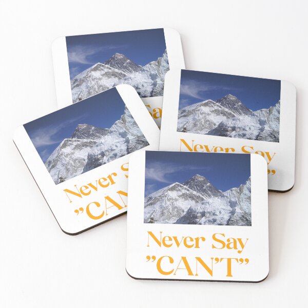 Item preview, Never Say "Can't" Mt Everest designed and sold by DTEH.