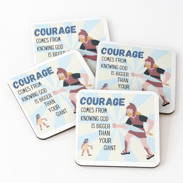 Item preview, Courage - David vs Goliath designed and sold by JDFunTees.