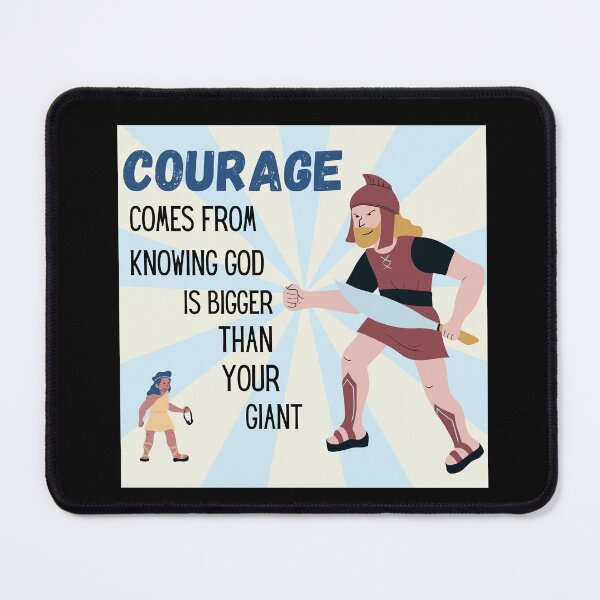 Item preview, Courage - David vs Goliath designed and sold by JDFunTees.
