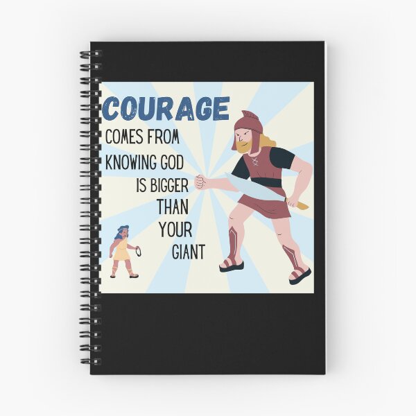 Item preview, Courage - David vs Goliath designed and sold by JDFunTees.