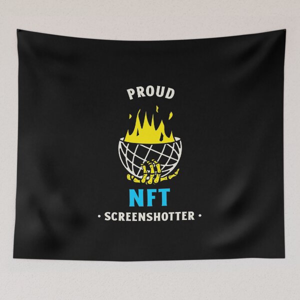 Item preview, Proud NFT Screenshotter World in Hand designed and sold by deejum.