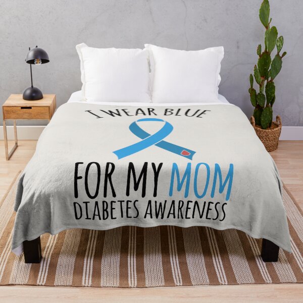 Item preview, Wear Blue For My Mom Diabetes Awareness Month designed and sold by kindxinn.