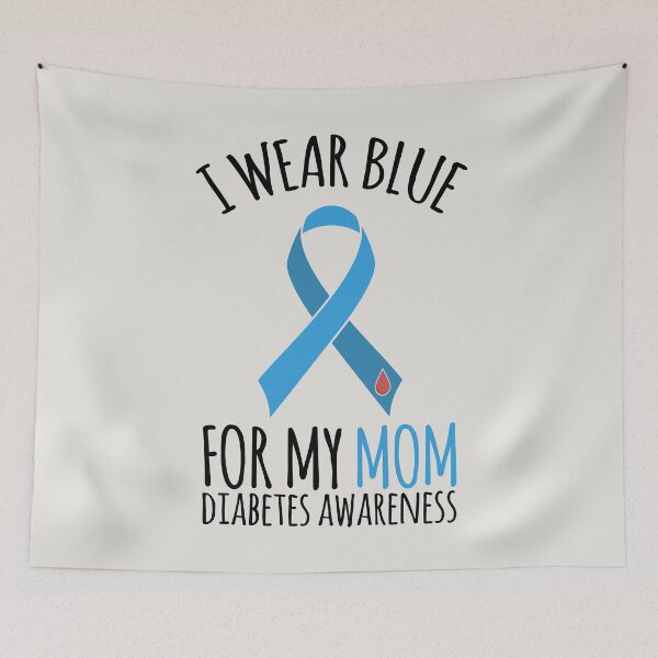 Item preview, Wear Blue For My Mom Diabetes Awareness Month designed and sold by kindxinn.