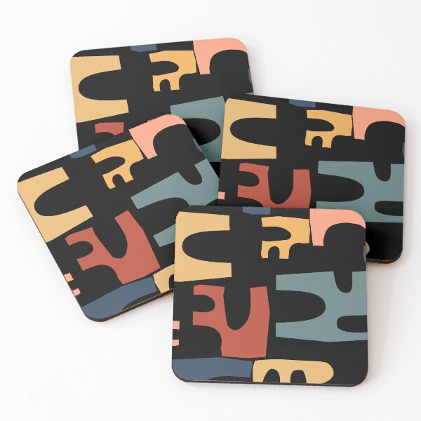 Item preview, Paper Cut Abstract Negative Shapes designed and sold by DeStract.