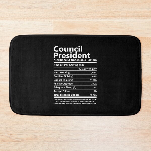 Item preview, Council President T Shirt - Nutritional And Undeniable Factors Gift Item Tee designed and sold by averiarnol.