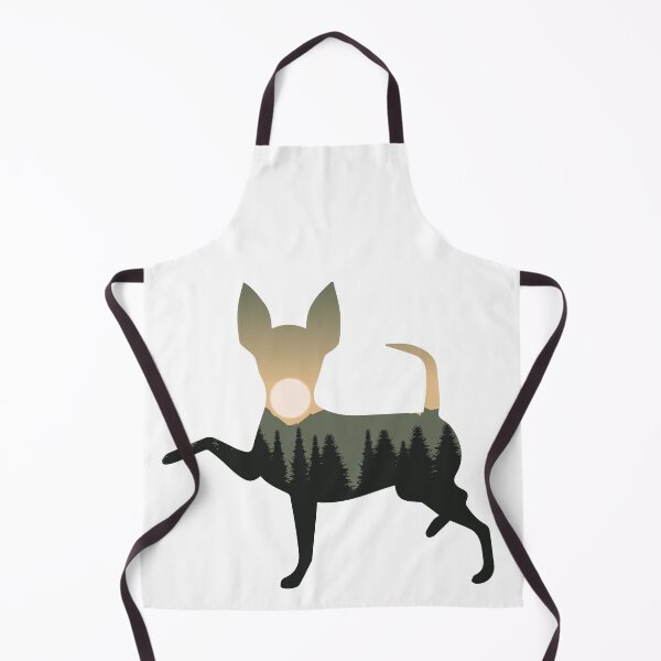 Item preview, miniature pinscher dog forest mountain sunset gift designed and sold by alaechamlal.