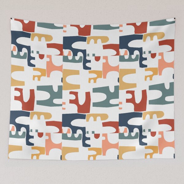 Item preview, Paper Cut Abstract Negative Shapes designed and sold by DeStract.