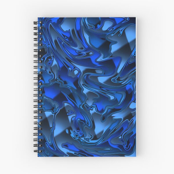 Item preview, Blue Chromatic Melt designed and sold by BigTexFunkadelic.