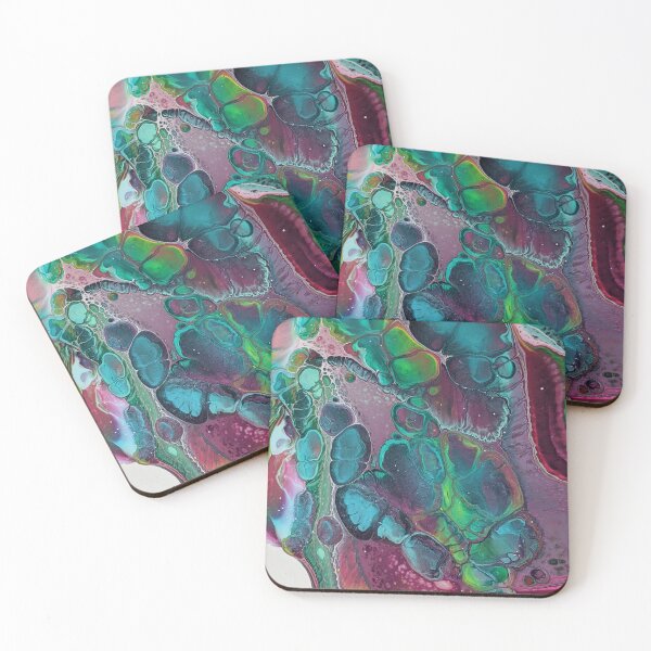 Item preview, Candyland Joyride - Acrylic Pour Cells designed and sold by snowpinecone.