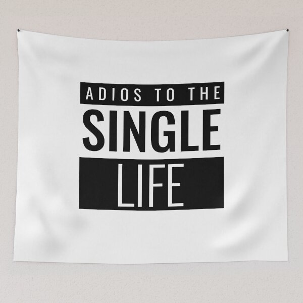 Item preview, Aidos To Single Life Sticker designed and sold by bestfunonline.
