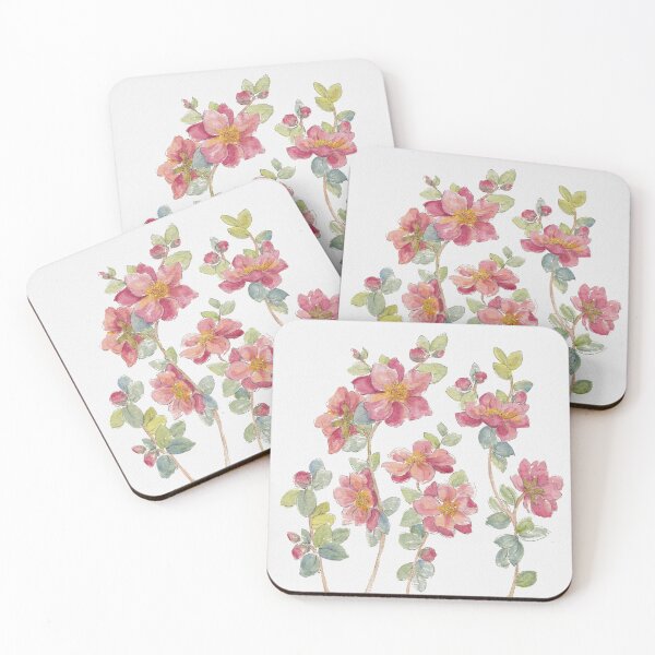 Item preview, Coral Pink Camellia Flowers  designed and sold by JRoseDesign.