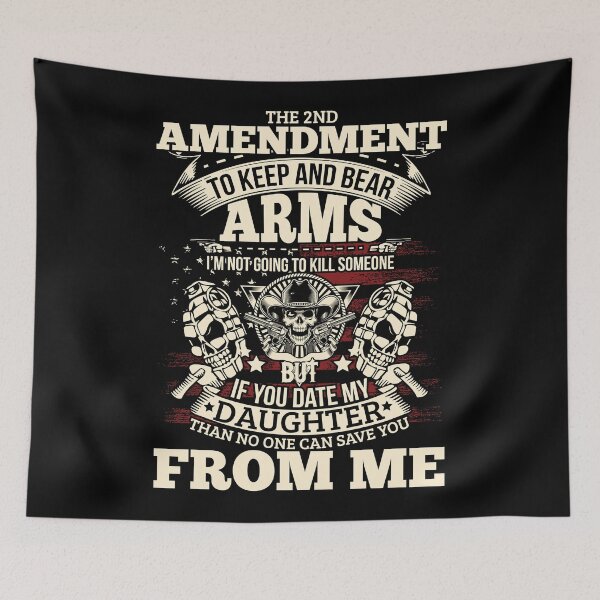 Item preview, 2nd Amendment | To Keep and beat arms | Daughter humor designed and sold by HustleLife.