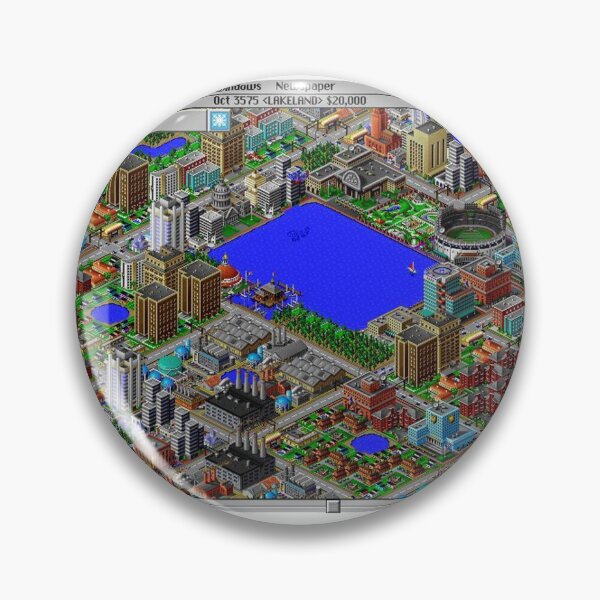 Item preview, Sim City 2000 retro windows designed and sold by M1lkslyvan.