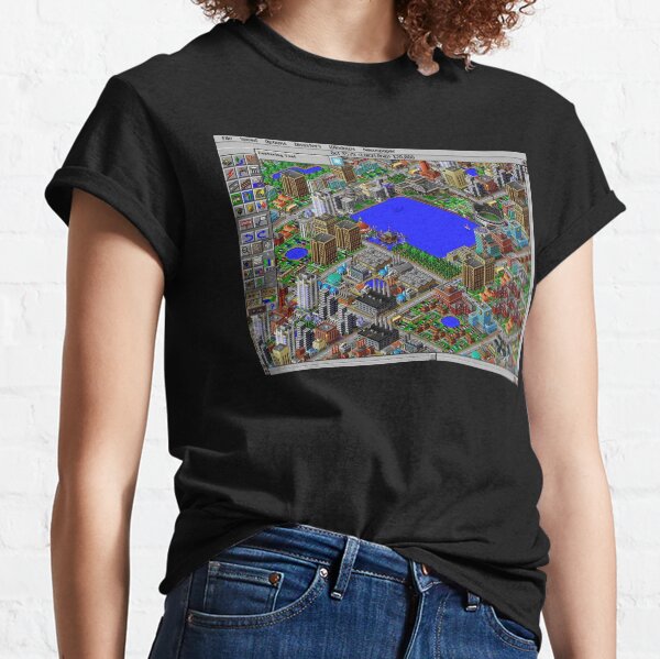Artikel-Vorschau von Sim City 2000 Retro-Fenster, designt und verkauft von M1lkslyvan.