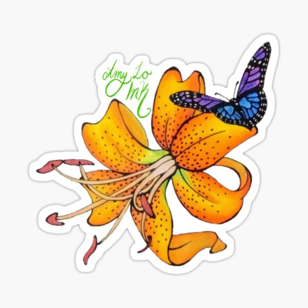 FYeahTattoos.com — Realistic color tiger lily flower tattoo by Monte...