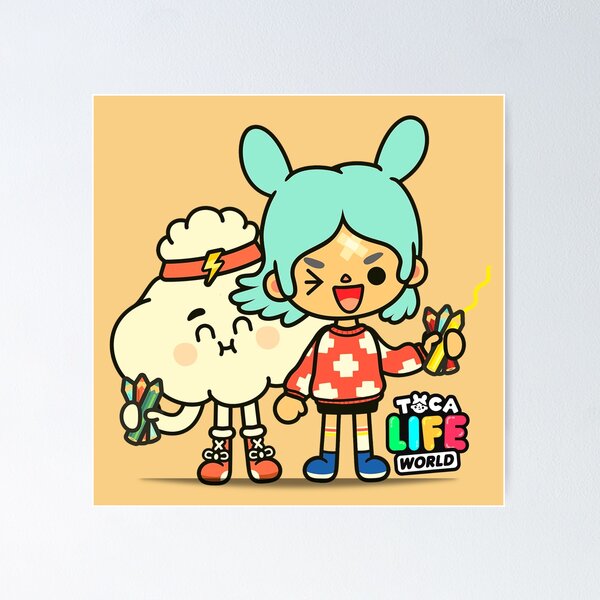 Toca Boca - Toca Boca /TOCA LIFE/ TOCA BOCA WORLD . Characters Poster for  Sale by Mycutedesings-1