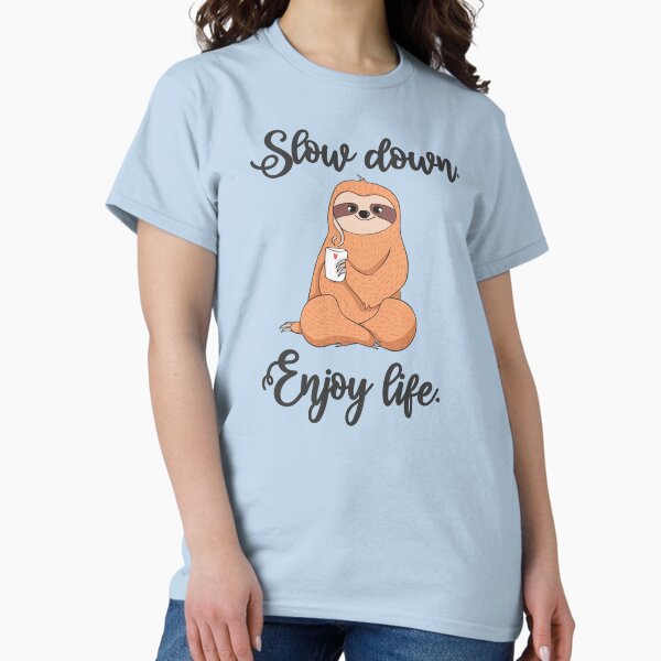 Item preview, Sloth, Slow Down and Enjoy Life Sloth.  designed and sold by IslandGirlArt.