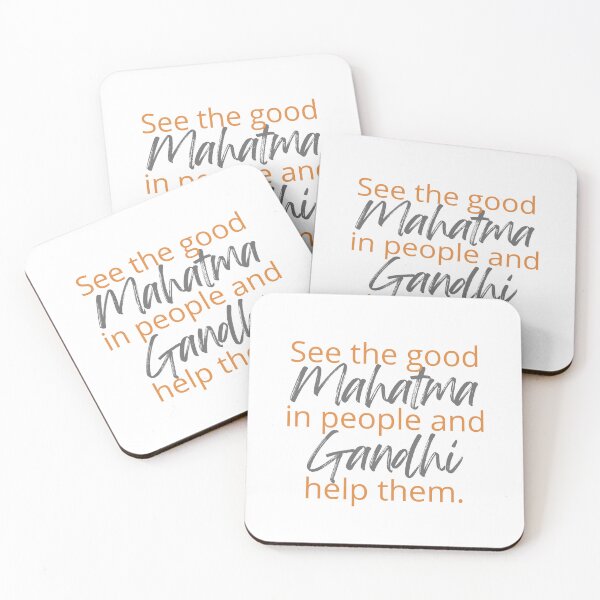 Item preview, Mahatma Gandhi - See the good in people and help them. designed and sold by SonaGold.