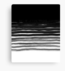 black brush Canvas Print
