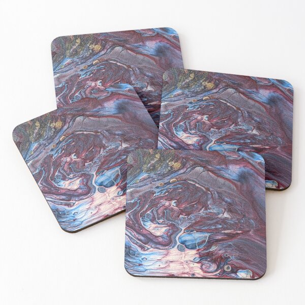 Item preview, Hideout - Acrylic Pour designed and sold by snowpinecone.