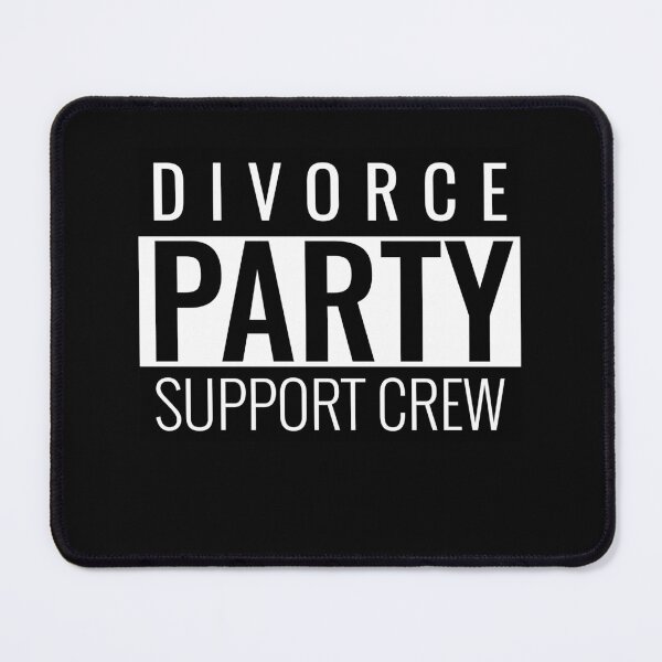 Item preview, Divorce Party Support Crew T-Shirt designed and sold by bestfunonline.