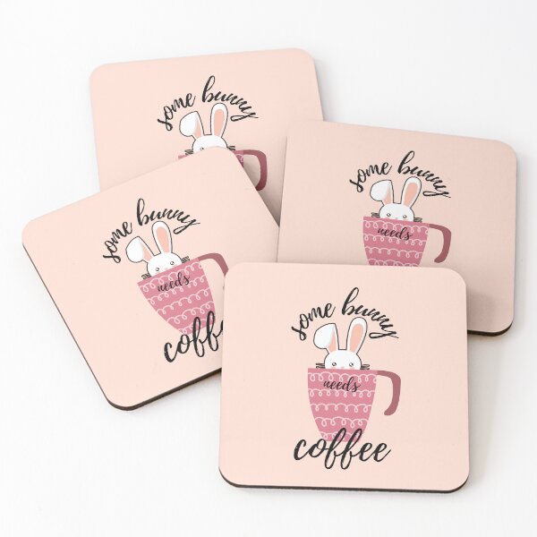 Item preview, Easter Some Bunny Needs Coffee designed and sold by BronikowskiART.