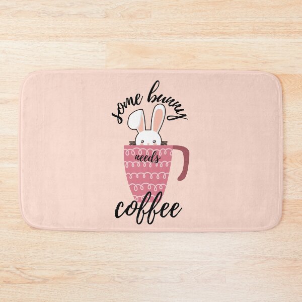 Item preview, Easter Some Bunny Needs Coffee designed and sold by BronikowskiART.