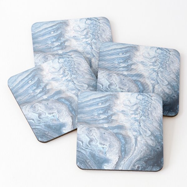 Item preview, Skeletal Dismay - Acrylic Pour designed and sold by snowpinecone.