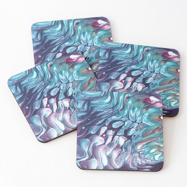 Item preview, Highlights of the Soul - Acrylic Pour designed and sold by snowpinecone.