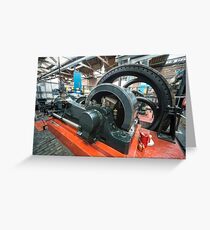 Big Steam Greeting Card