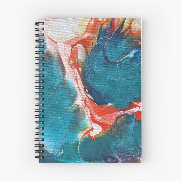 Item preview, Ice Dance Delight - Acrylic Pour designed and sold by snowpinecone.