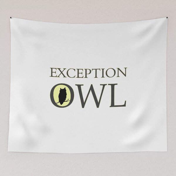 Item preview, Exceptional Exception Owl designed and sold by FireFoxxy.