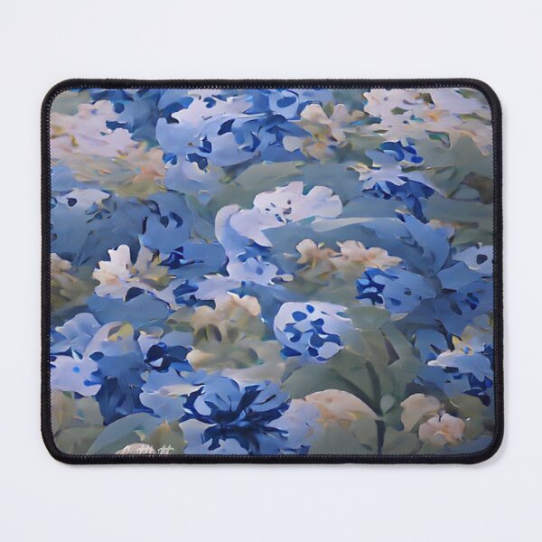 Item preview, Pretty Beautiful Vintage Blue Spring Flowers designed and sold by CattlettArt.