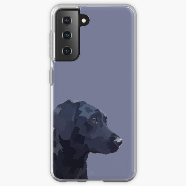 Black Labrador Samsung Galaxy Soft Case