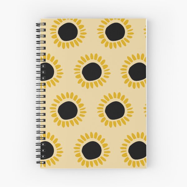 Item preview, Minimalist sunflowers pattern designed and sold by Thegentleshop.