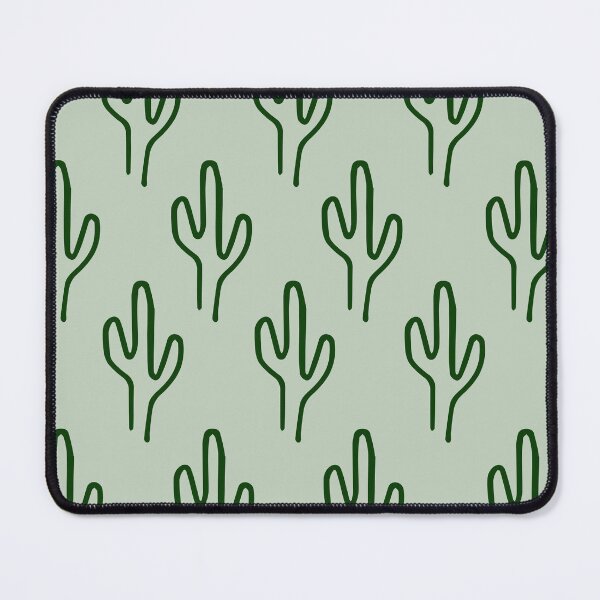Item preview, Green boho cactus pattern designed and sold by Thegentleshop.